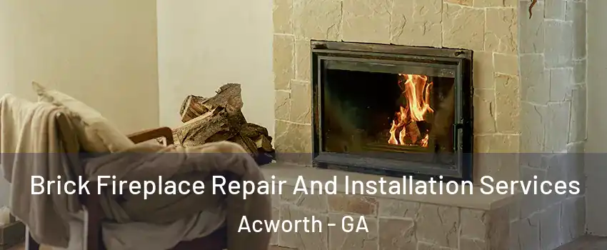  Brick Fireplace Repair And Installation Services Acworth - GA
