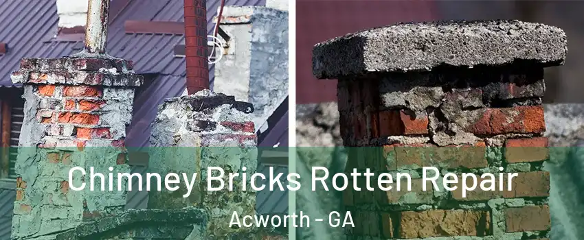  Chimney Bricks Rotten Repair Acworth - GA