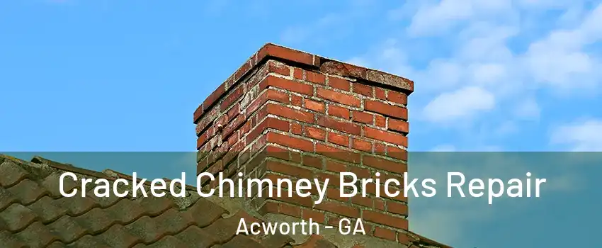  Cracked Chimney Bricks Repair Acworth - GA
