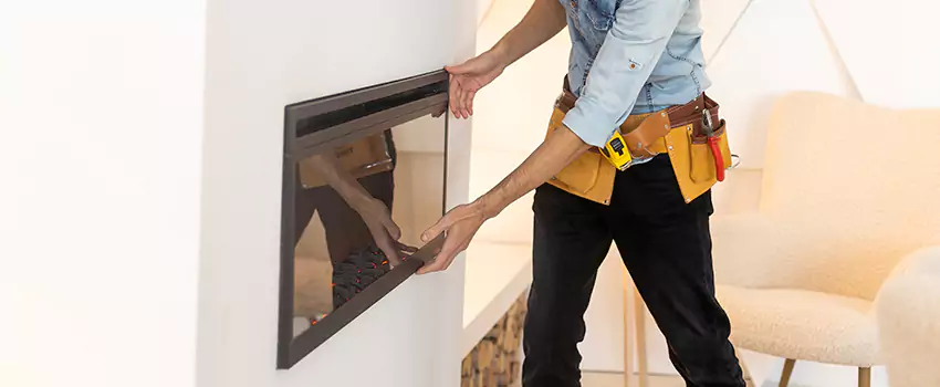Metal Fireplace Installation in Acworth, Georgia