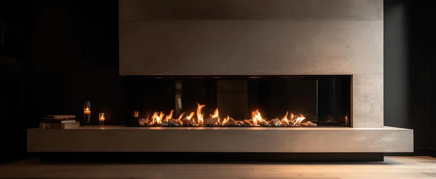 Gas Fireplace Ember Bed Design Services in Acworth, Georgia