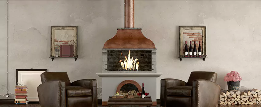 Thelin Hearth Products Providence Pellet Insert Fireplace Installation in Acworth, GA