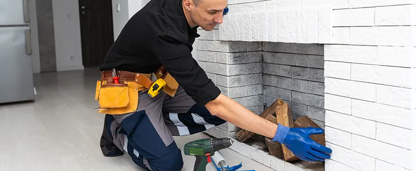 Fireplace Damaged Damper Frame Repair Services in Acworth, Georgia