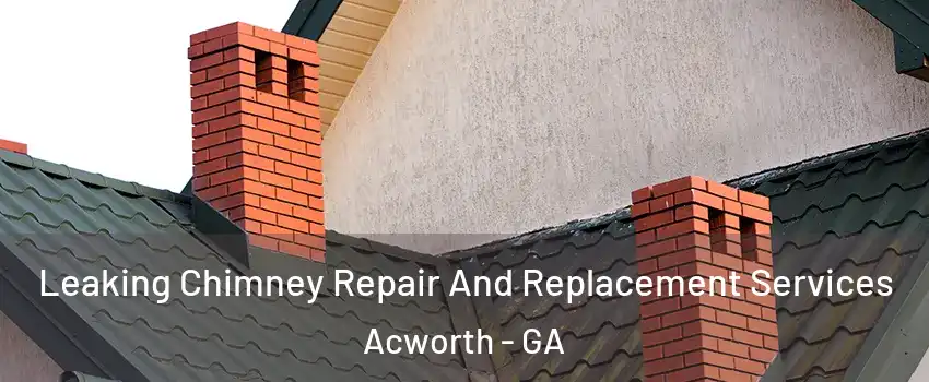  Leaking Chimney Repair And Replacement Services Acworth - GA