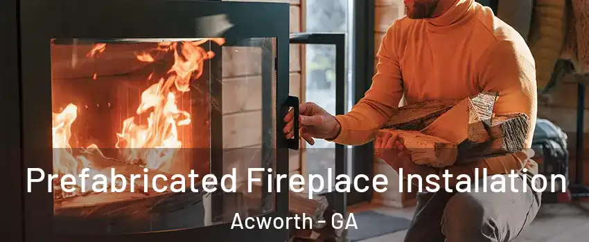  Prefabricated Fireplace Installation Acworth - GA