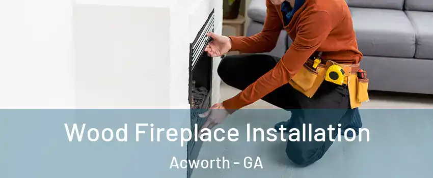 Wood Fireplace Installation Acworth - GA